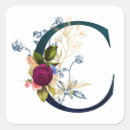 Search for c letter stickers Floral