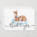 Search for deer thank you cards Watercolor