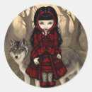 Search for red riding hood stickers Fantasy