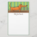 Search for dachshund personal stationery Fun