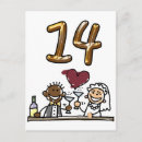 Search for reception tables postcards Bride