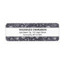 Search for drawing return address labels Black and white
