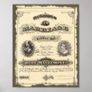Search for marriage certificate posters Anniversary