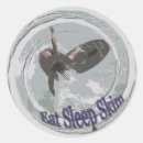 Search for eat sleep surf stickers Ocean