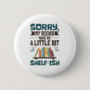 Search for book lover badges Funny
