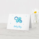 Search for pacifier cards Boy