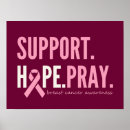 Search for breast cancer hope posters Awareness