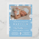Search for silver christening invitations Blue