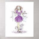 Search for fashion illustration posters Watercolor