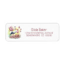 Search for stork return address labels Pink
