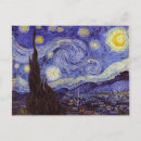 Search for vintage fine vincent van gogh postcards Starry night