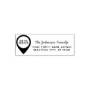 Search for new change of address rubber stamps We've moved