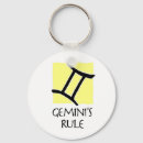 Search for june birthday key rings Gemini