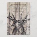 Search for deer antler wedding invitations Wood