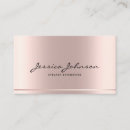 Search for glamour business cards Minimalist