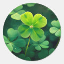 Search for four leaf clover stickers Lucky