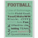 Search for american football stickers Team