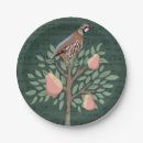 Search for 12 days of christmas paper plates Partridge