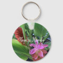 Search for tropical flowers key rings Floral