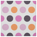 Search for orange polka dots fabric Modern