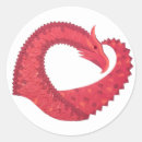 Search for white dragon stickers Red