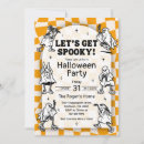 Search for spooky halloween invitations Orange and black