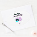 Search for easter greetings stickers Bunnies
