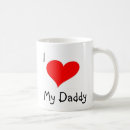Search for i love my daddy mugs Heart