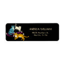 Search for horror return address labels Cat