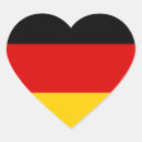 Search for deutschland heart stickers Flag