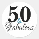 Search for 50th wedding stickers Typography