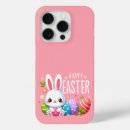 Search for happy easter bunny iphone cases Pink