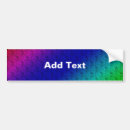 Search for pattern bumper stickers Red