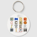 Search for colour block key rings Blocks
