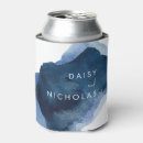 Search for dusty blue can coolers Watercolor