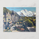 Search for vintage swiss postcards Switzerland