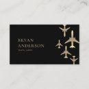 Search for airplane business cards Aviation