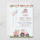 Search for barn animals birthday invitations Pink