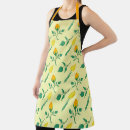 Search for yellow flower pattern aprons Elegant