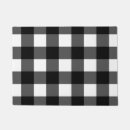 Search for black and white checkered doormats Trendy