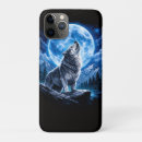 Search for howling wolf iphone cases Full moon