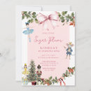 Search for holiday 1st birthday invitations Nutcracker