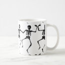 Search for dancing skeleton mugs Scary
