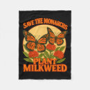 Search for monarch butterfly blankets Milkweed