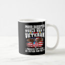 Search for proud daughter mugs Military
