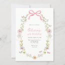 Search for pink butterfly birthday invitations Wildflower