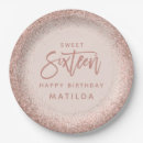 Search for 16th birthday plates Minimal