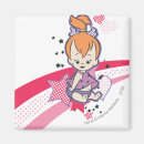 Search for pebbles magnets Cartoon stone age