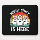 Search for night shift nurse mousepads Halloween