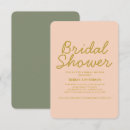 Search for typography bridal shower invitations Minimal